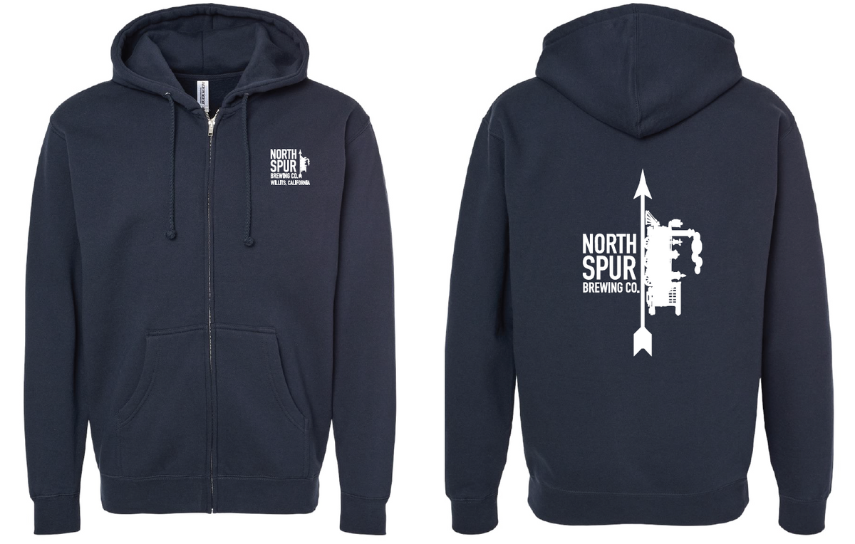 Northspur Full-Zip Hoodie – Northspur Brewing Co.