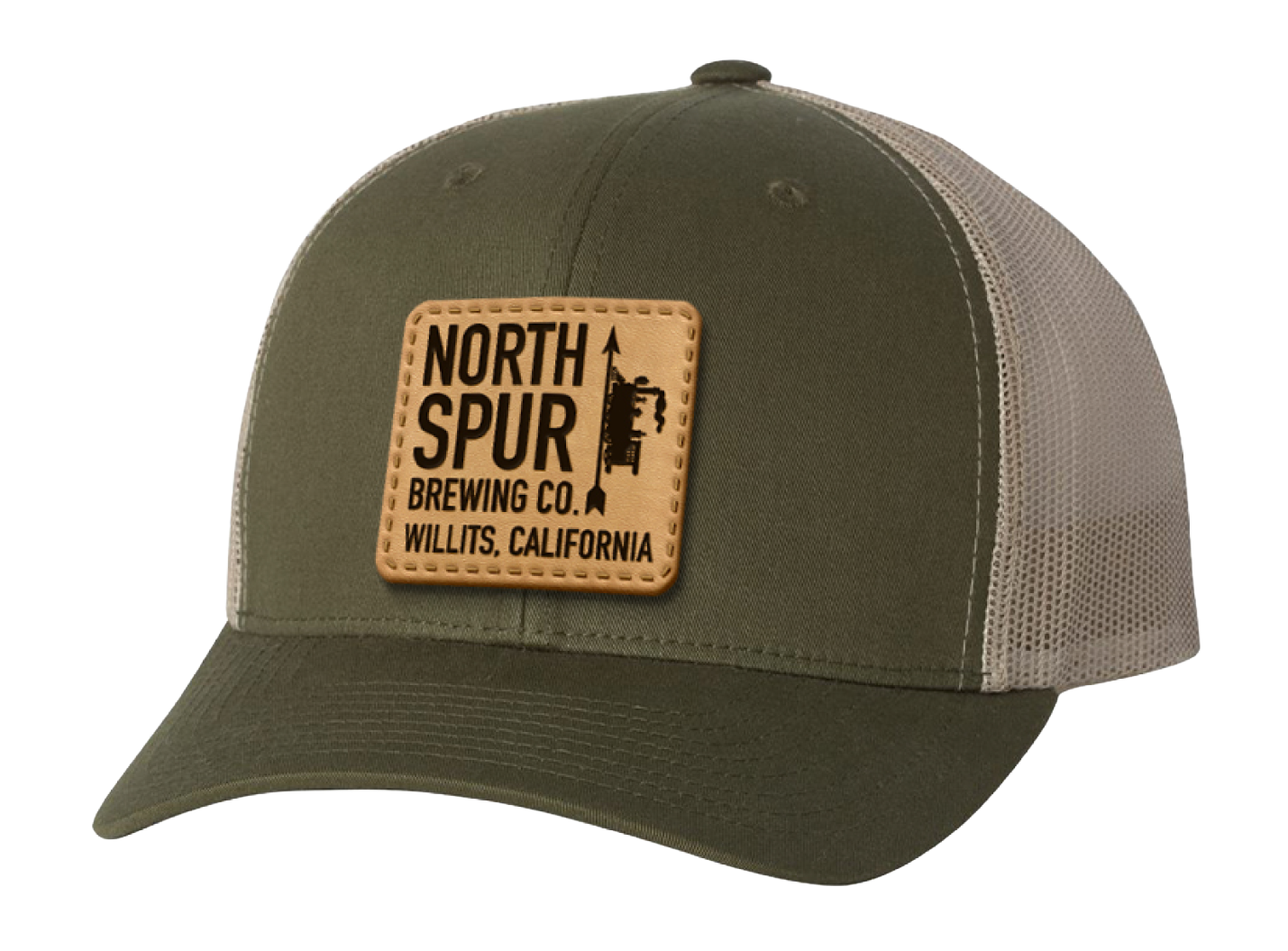 Northspur Leather Patch Trucker – Northspur Brewing Co.