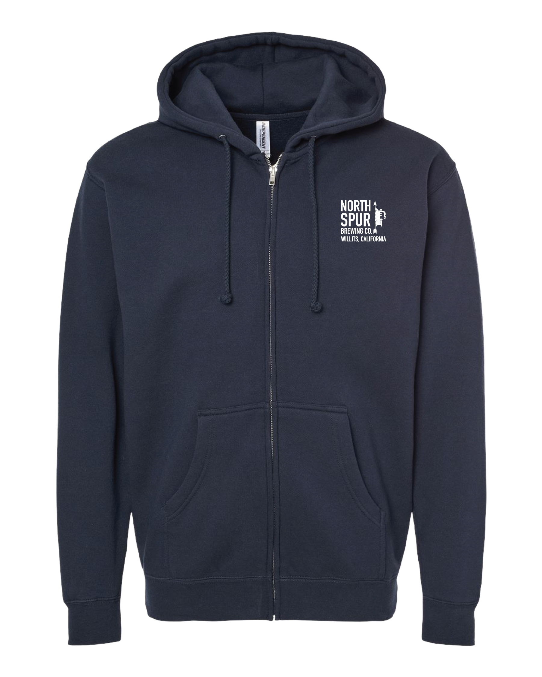 NOREMID×Supplier Zip Hoodie Northspur Full-Zip Hoodie – Northspur Brewing Co.
